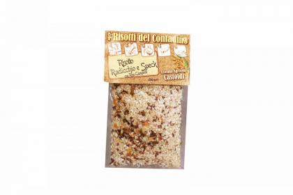 Risotto RADICCHIO e SPECK con Riso Carnaroli
